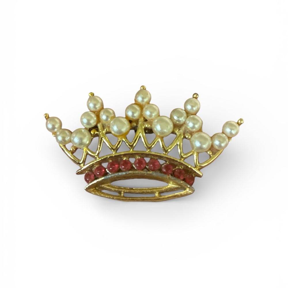 Unmarked Royal Crown Brooch